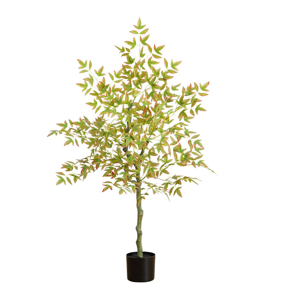 4ft. Autumn Nandina Artificial Fall Tree. Picture 1