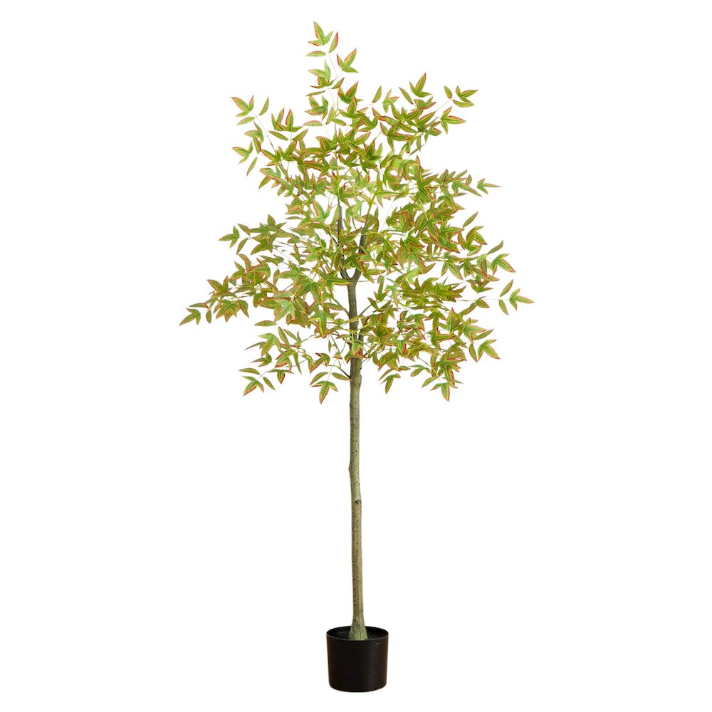 5ft. Autumn Nandina Artificial Fall Tree. Picture 5