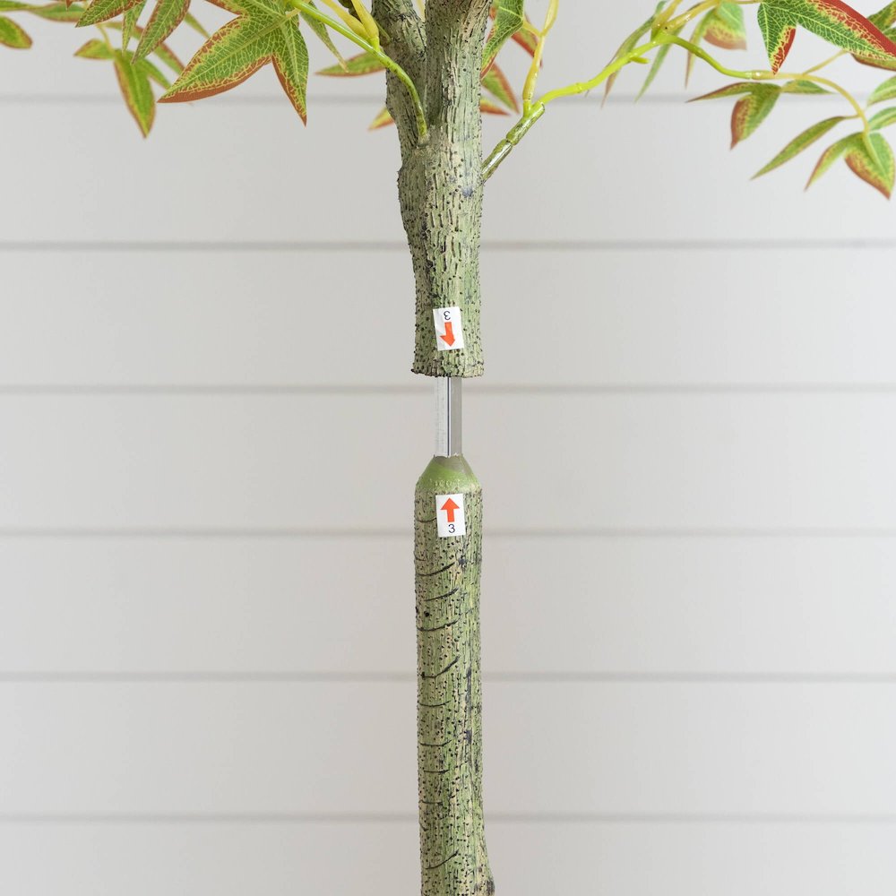 5ft. Autumn Nandina Artificial Fall Tree. Picture 3