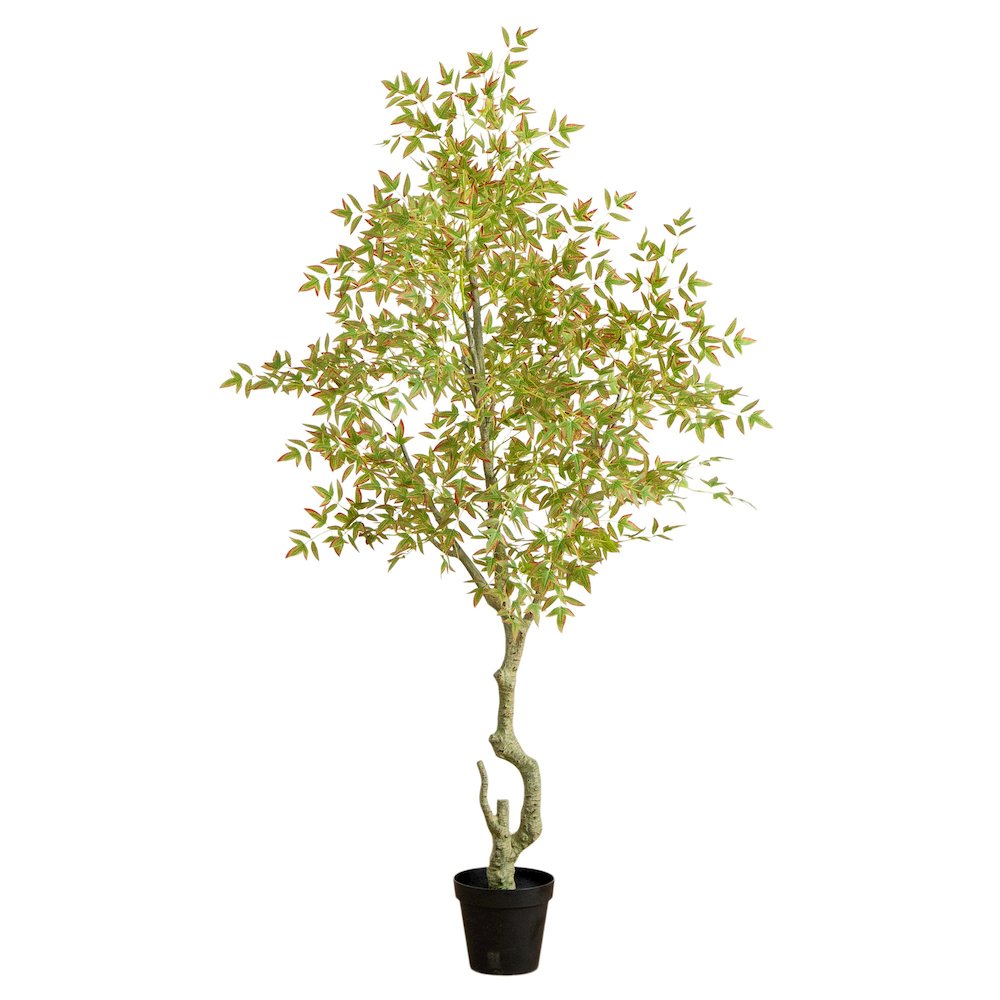 7ft. Autumn Nandina Artificial Fall Tree. Picture 1