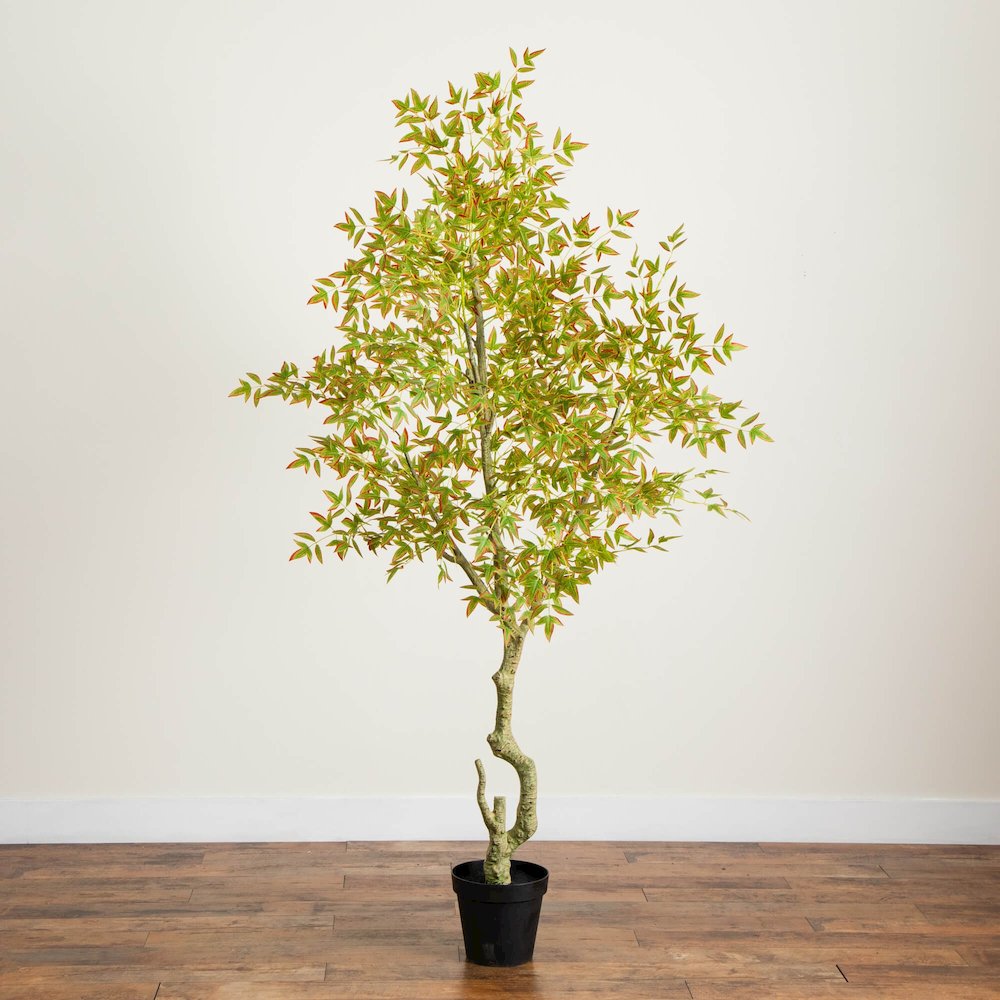 7ft. Autumn Nandina Artificial Fall Tree. Picture 2