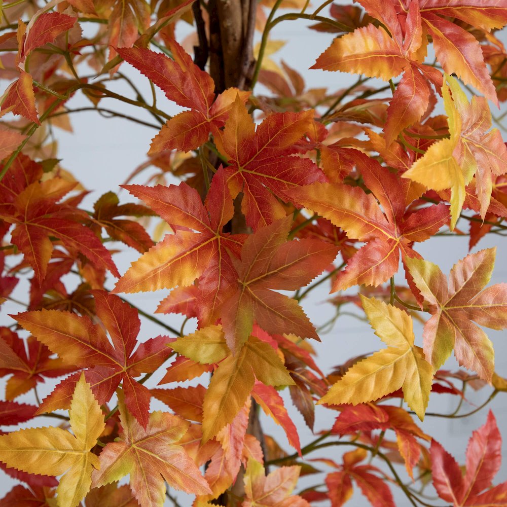 9ft. Autumn Deluxe Maple Artificial Fall Tree. Picture 5