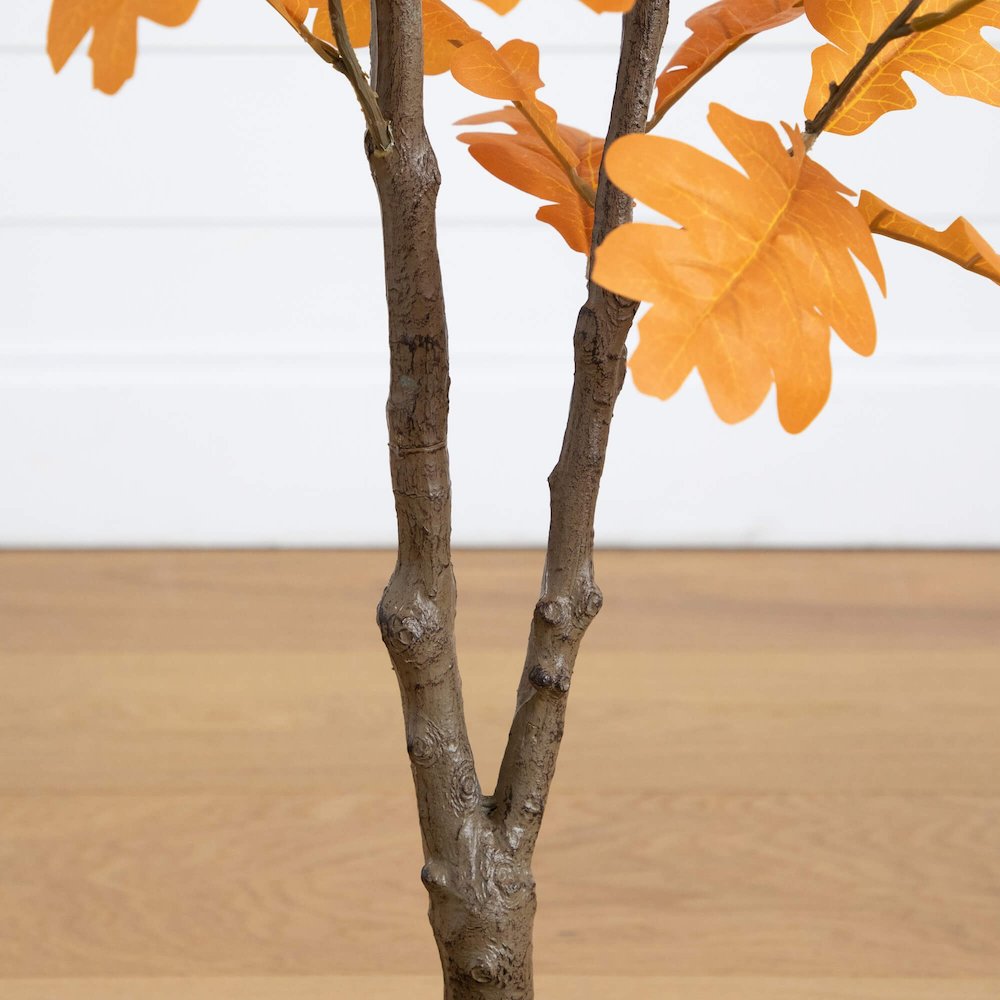 4ft. Artificial Autumn Oak Tree. Picture 2