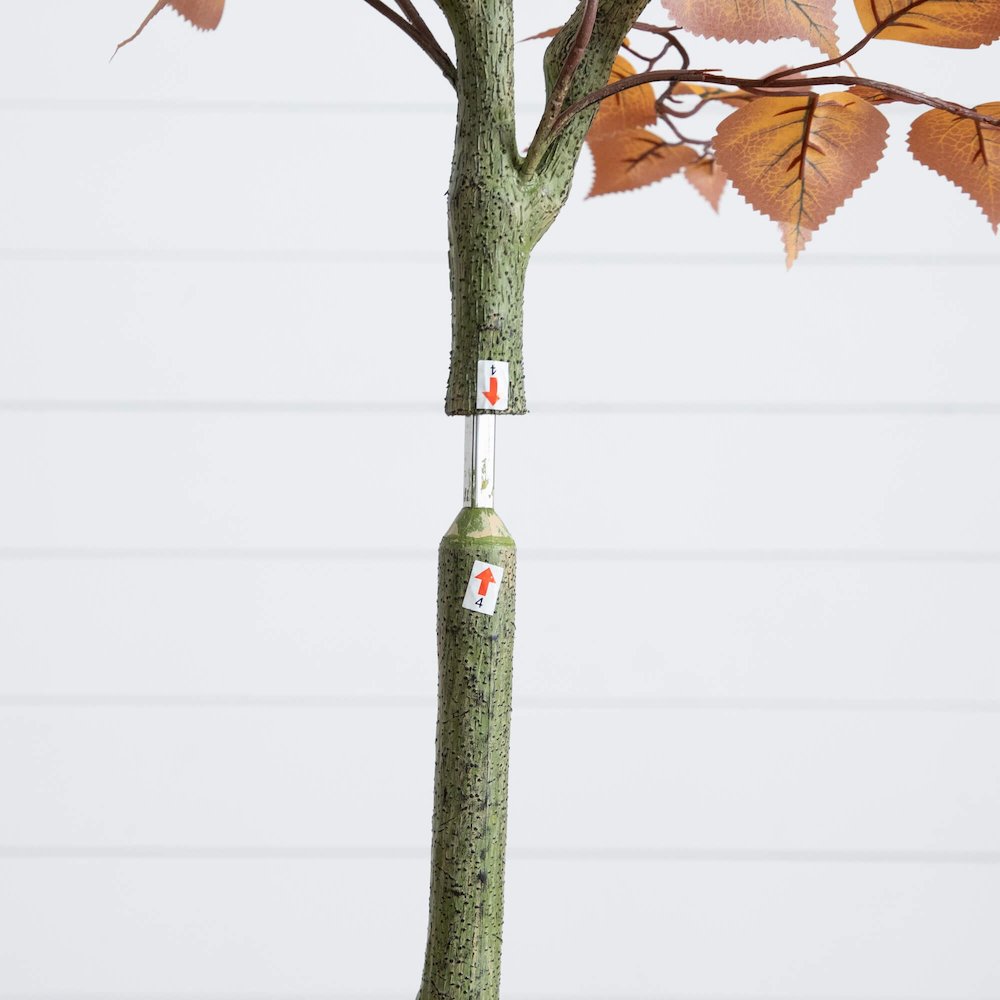 5ft. Autumn Birch Leaf Artificial Fall Tree. Picture 4