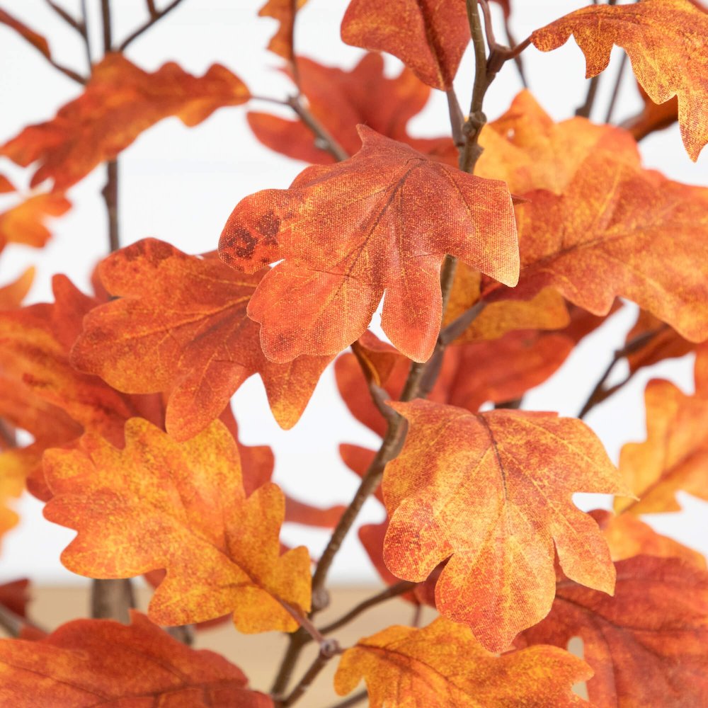 3ft. Autumn Oak Artificial Fall Tree. Picture 4