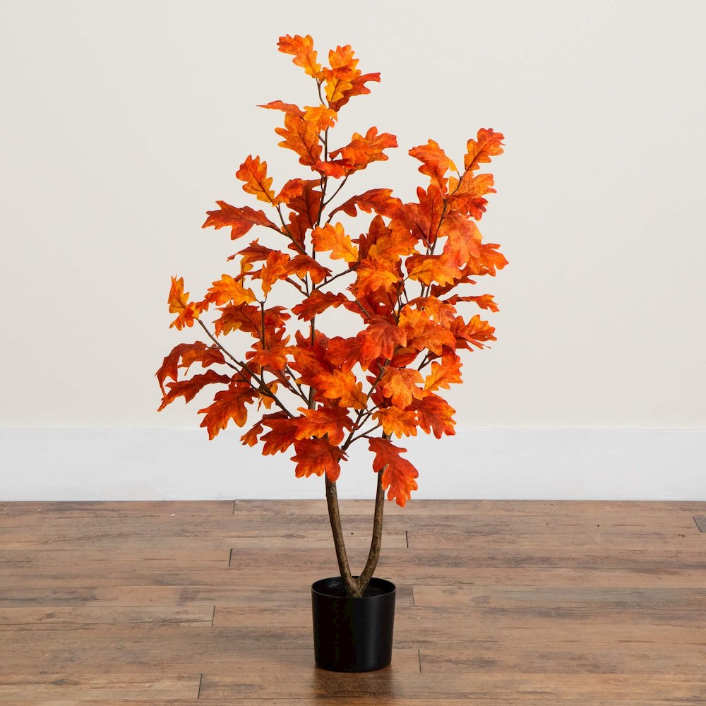 3ft. Autumn Oak Artificial Fall Tree. Picture 5