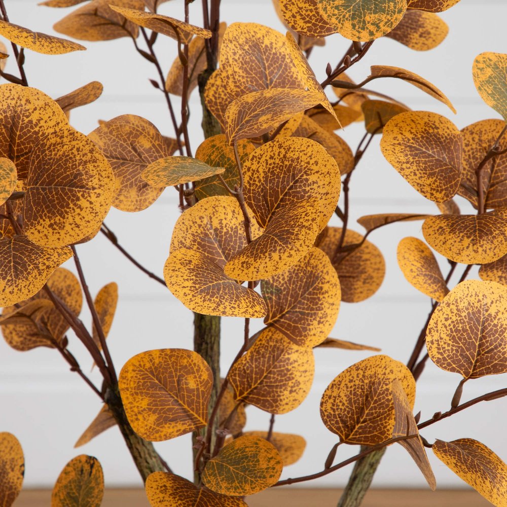 3ft. Autumn Eucalyptus Artificial Tree. Picture 5