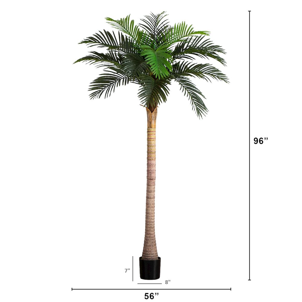 8ft. Artificial Coconut Palm Tree. Picture 1