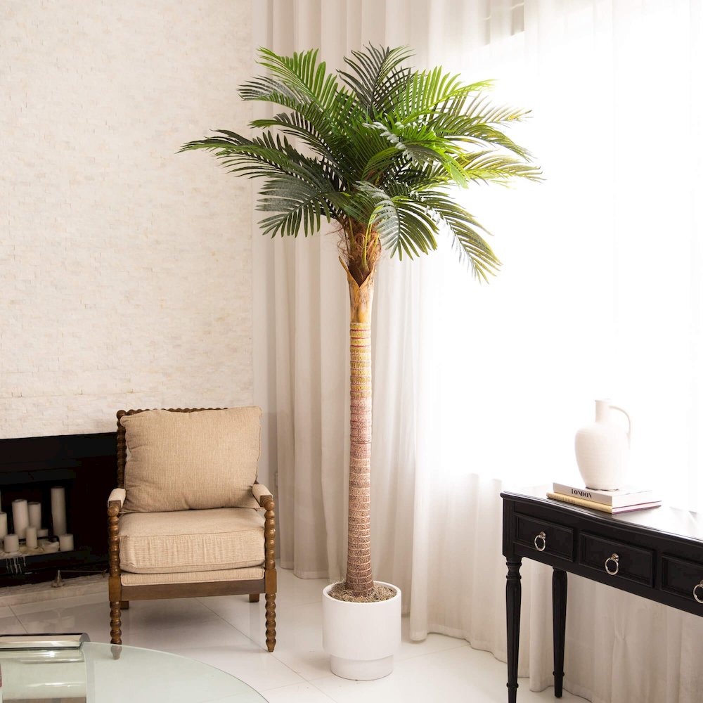 8ft. Artificial Coconut Palm Tree. Picture 7