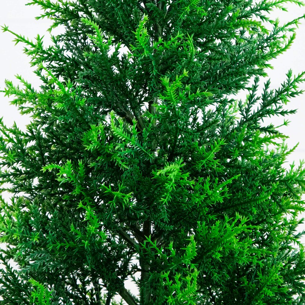 4ft. UV Resistant Artificial Cypress Tower Tree (Indoor/Outdoor). Picture 2
