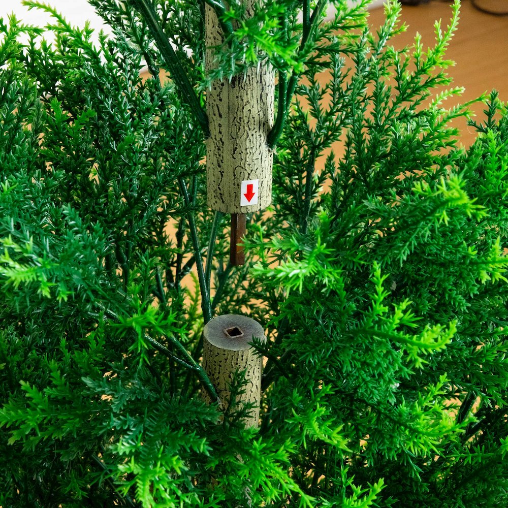 4ft. UV Resistant Artificial Cypress Tower Tree (Indoor/Outdoor). Picture 3
