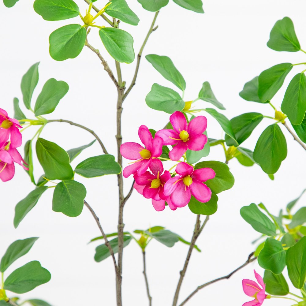 5ft. Artificial Dogwood Tree with Real Touch Leaves. Picture 6