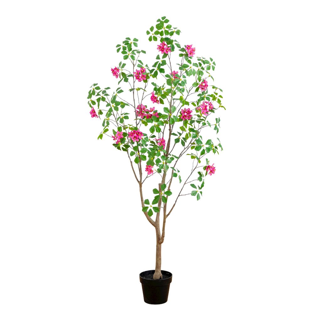 5ft. Artificial Dogwood Tree with Real Touch Leaves. Picture 1