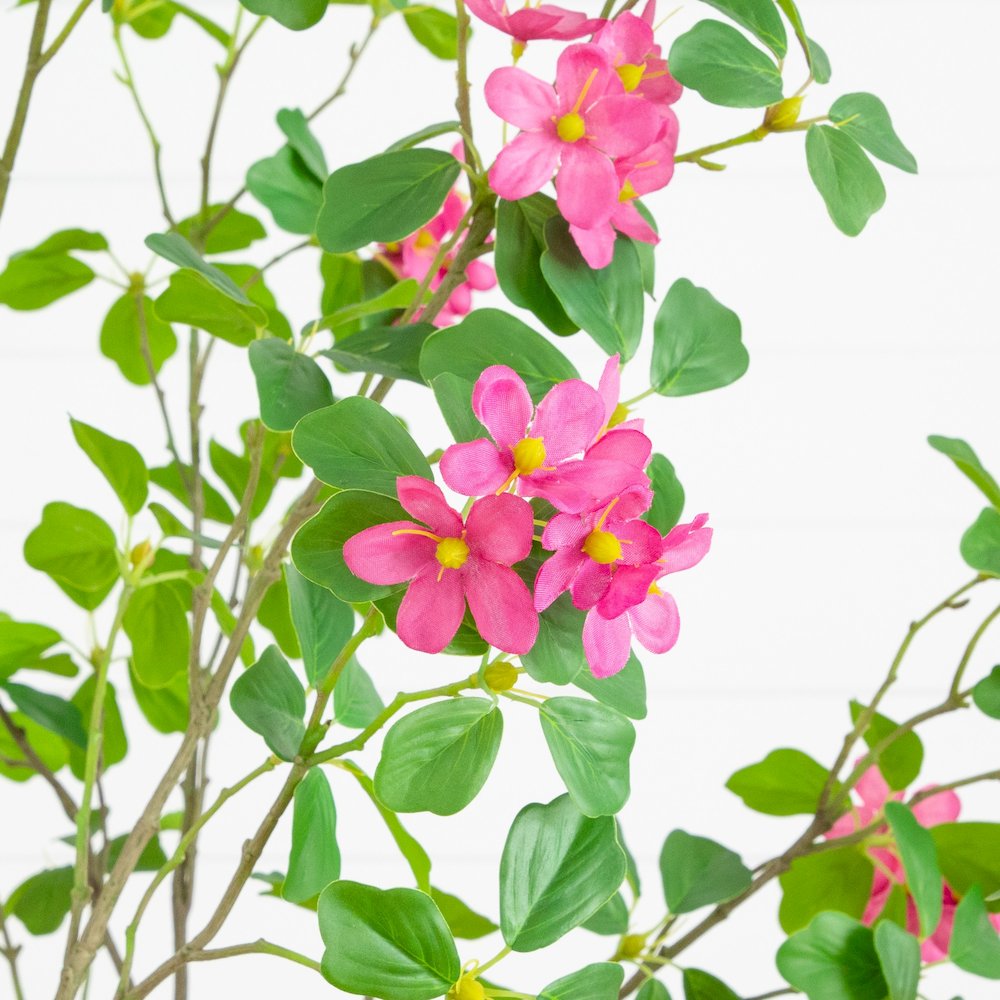6ft. Artificial Dogwood Tree with Real Touch Leaves. Picture 6