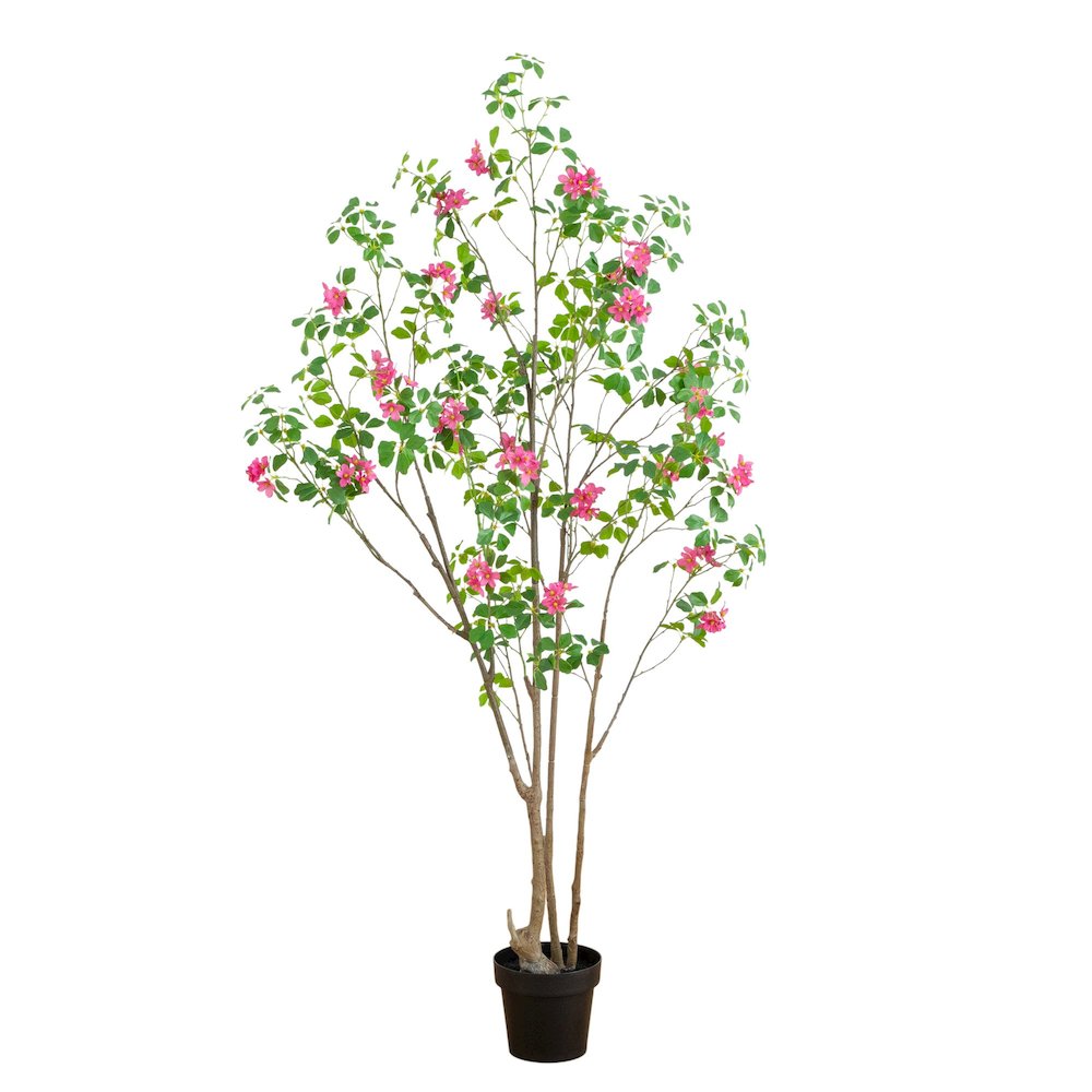 6ft. Artificial Dogwood Tree with Real Touch Leaves. Picture 1