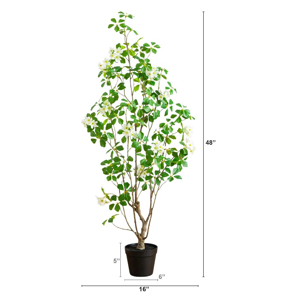 4ft. Artificial Dogwood Tree. Picture 5
