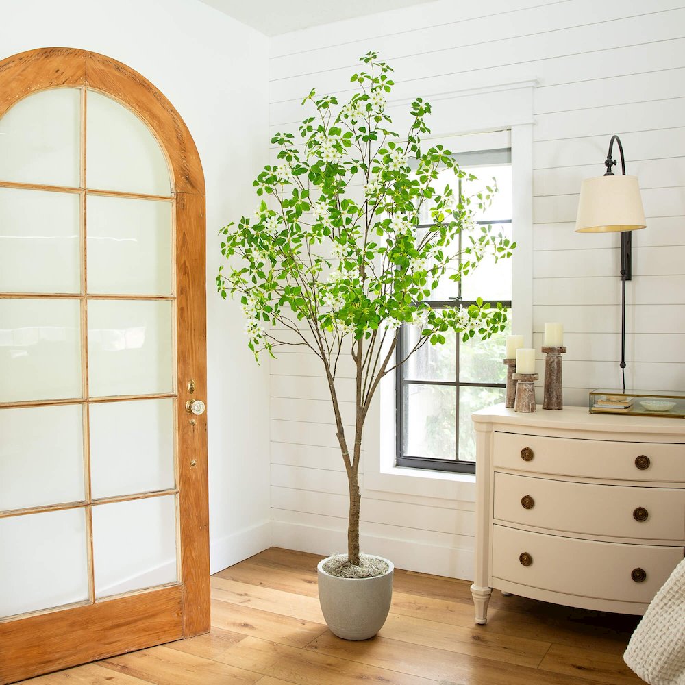 7ft. Artificial Dogwood Tree. Picture 5