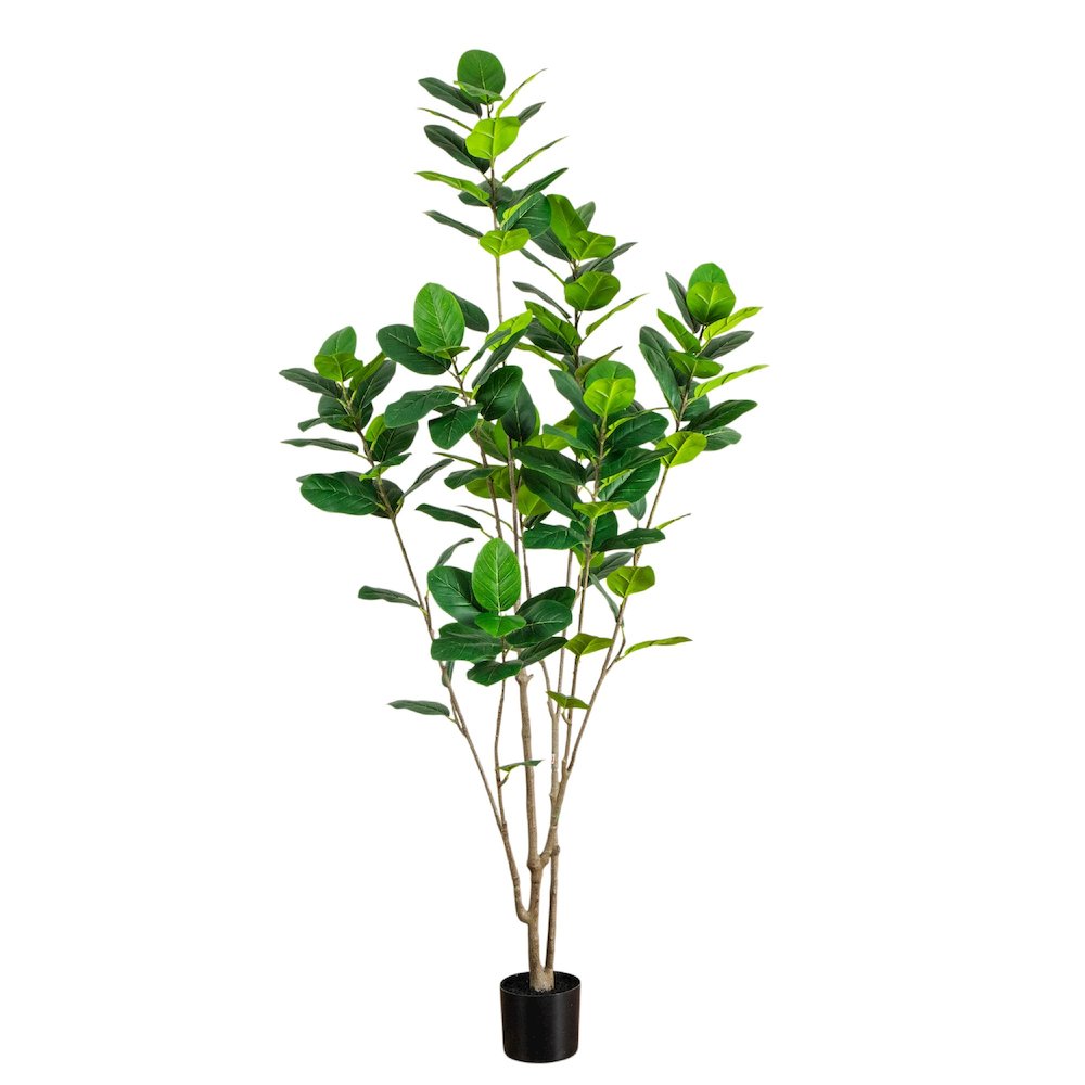 7ft. Artificial Minimalist Audrey Ficus Tree. Picture 1