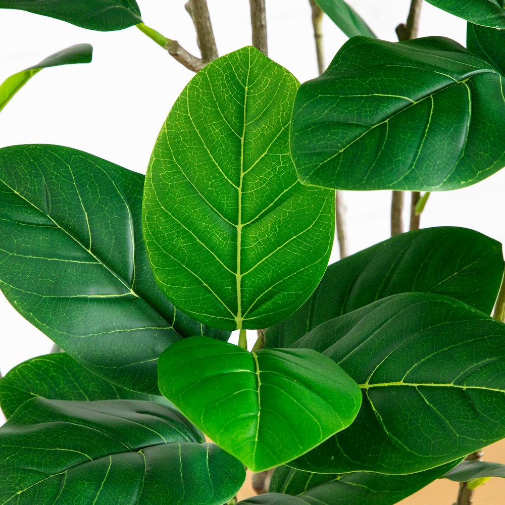 7ft. Artificial Minimalist Audrey Ficus Tree. Picture 3