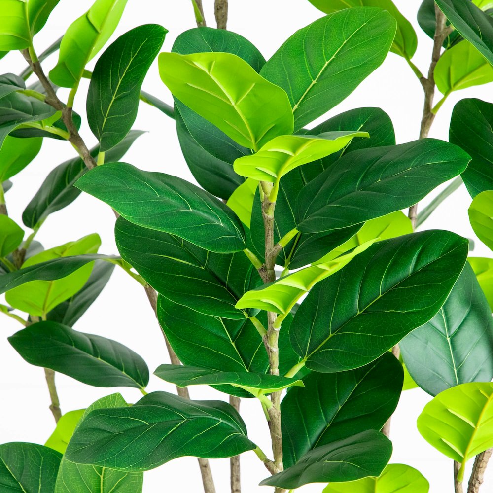 7ft. Artificial Minimalist Audrey Ficus Tree. Picture 4