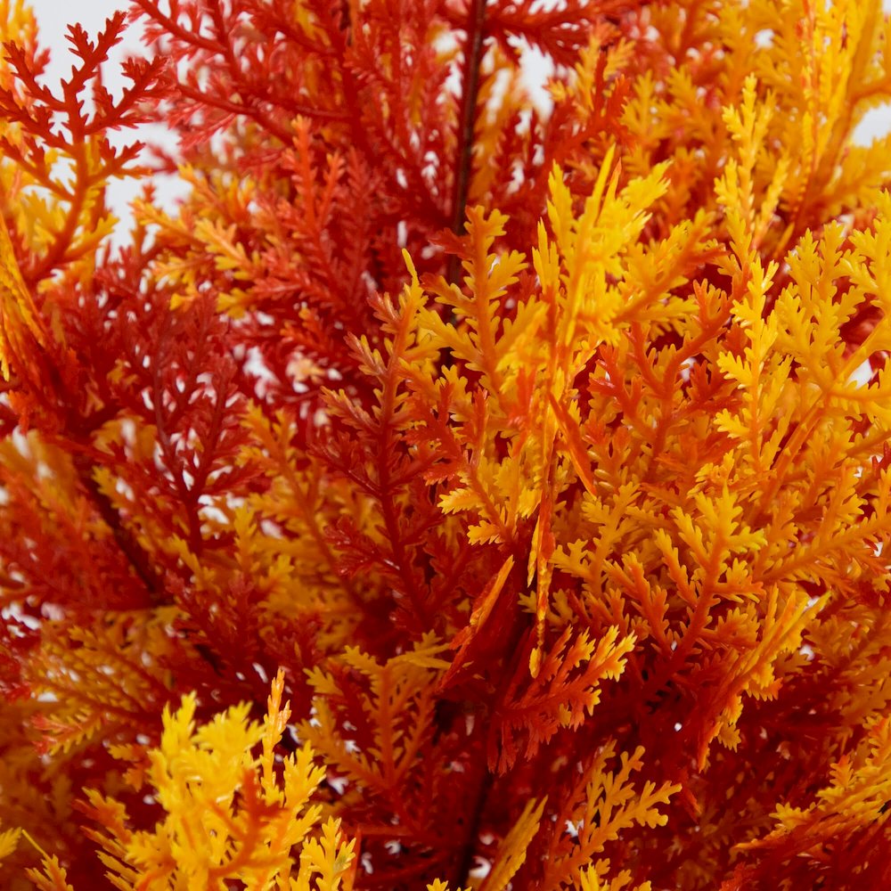 3ft. UV Resistant Autumn Artificial Fall Cedar Tree (Indoor/Outdoor). Picture 5