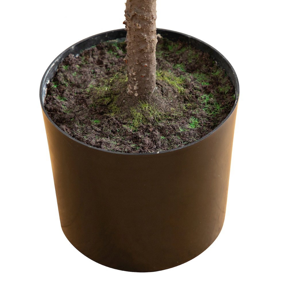 5ft. Artificial Real Touch Down Swept Norfolk Pine Tree with Natural Look. Picture 5