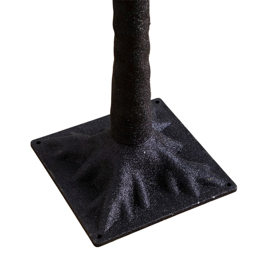 4ft. Pre-Lit Artificial Halloween Spider Twig Tree with 48 Purple LED Lights. Picture 12