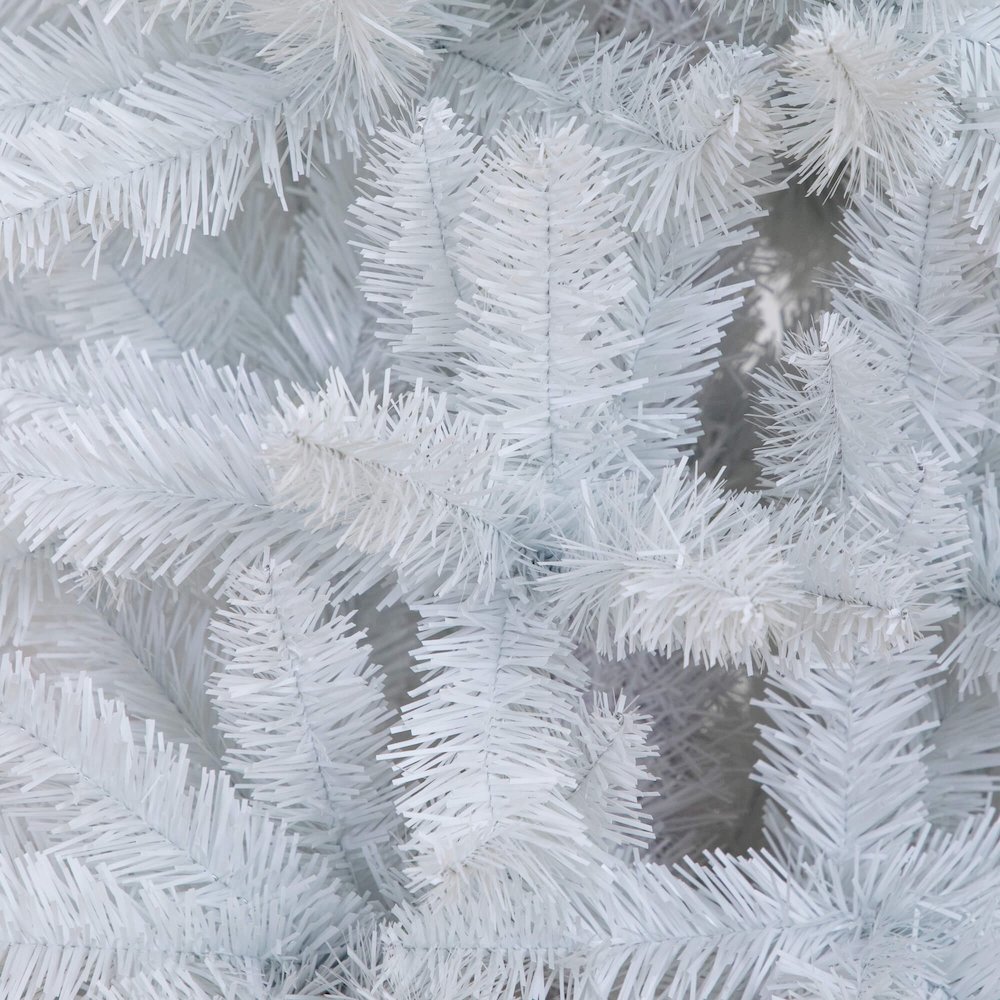8ft. Artificial Holiday White Christmas Pine Archway. Picture 7