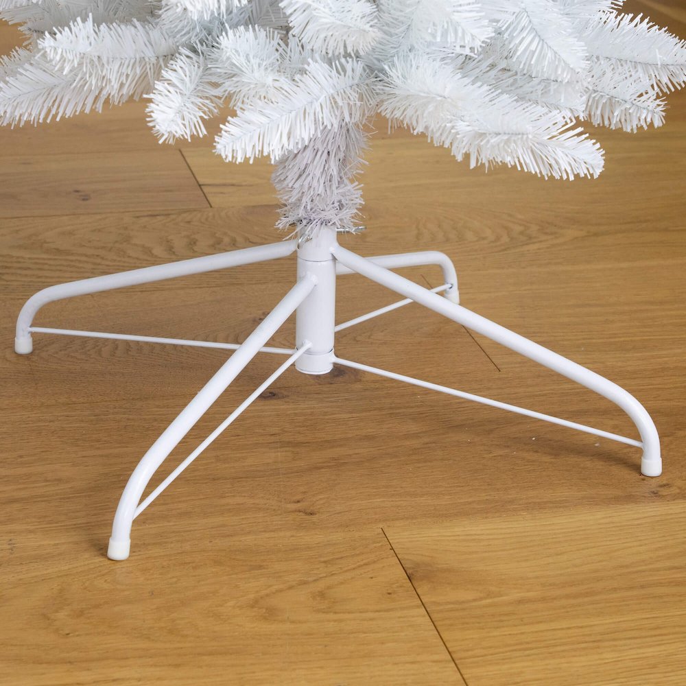 8ft. Artificial Holiday White Christmas Pine Archway. Picture 8