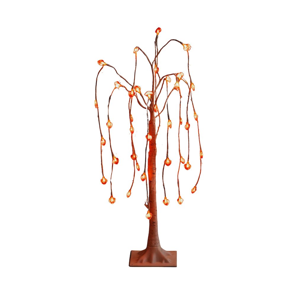 3ft. Pre-Lit Valentine's Day Willow Tree with 40 Heart Shaped LED Lights. Picture 8