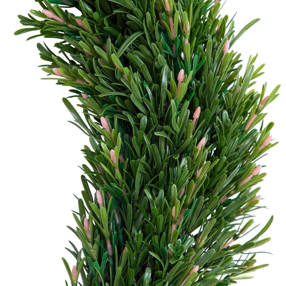 24in. UV Resistant Rosemary Artificial Wreath (Indoor/Outdoor). Picture 3