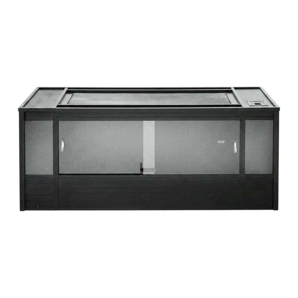 Black Ecoflex Reptile Lounge in XL Size with Wipe Clean Design. Picture 1