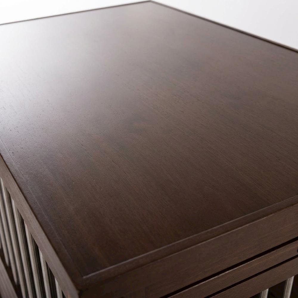 Russet ECOFLEX Dog Crate End Table with Durable Construction and Spacious Design. Picture 5
