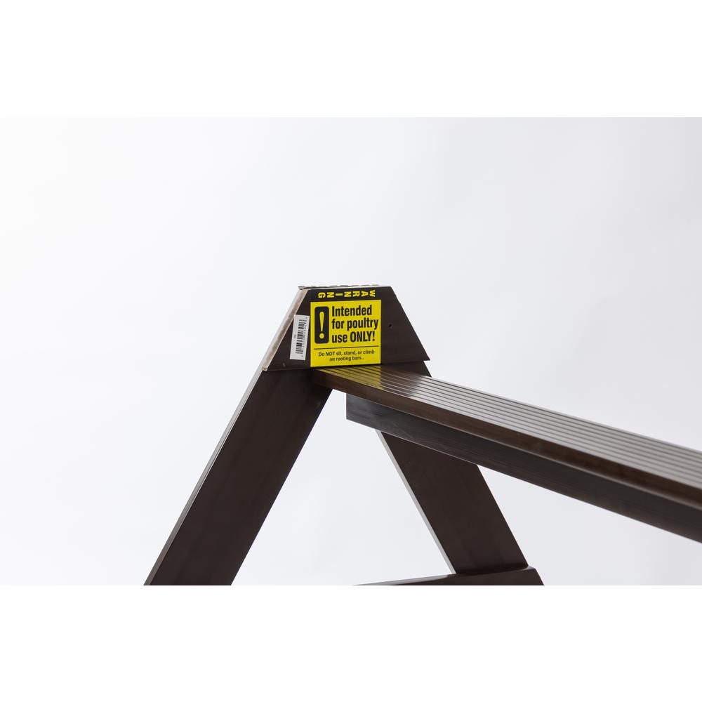 New Age Pet Restful Roost,A Shape Roosting Bar, Medium- Walnut. Picture 5