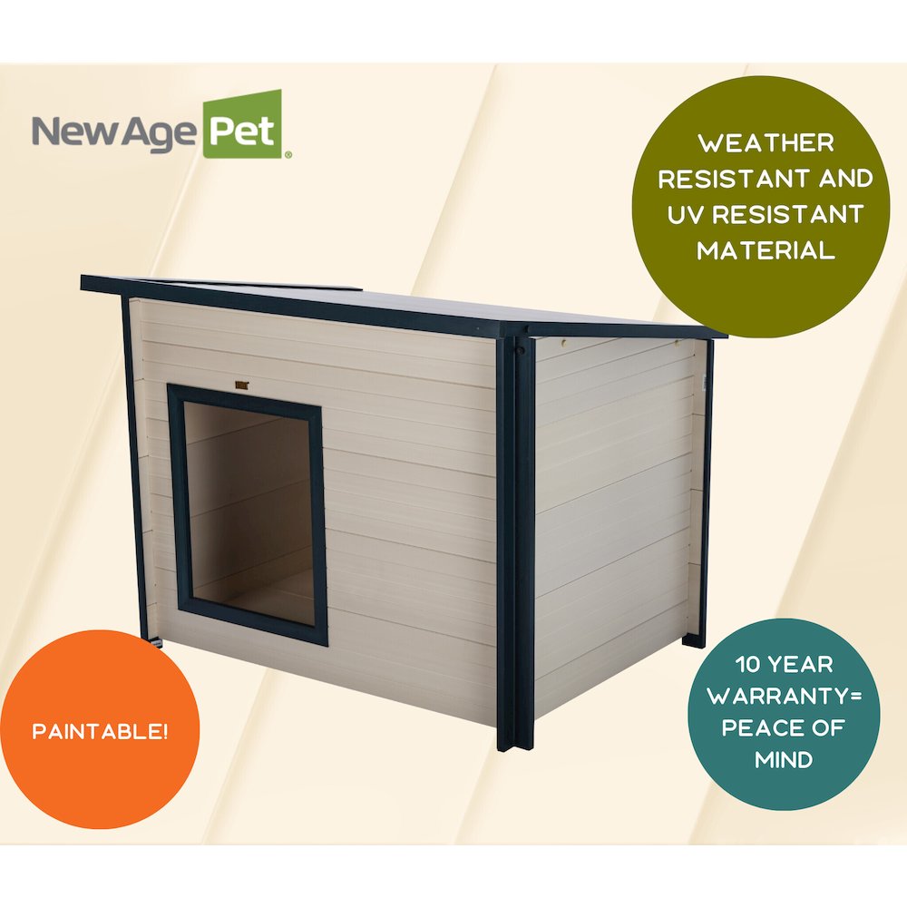 ECOFLEX® Lodge Style Dog House - Medium. Picture 7