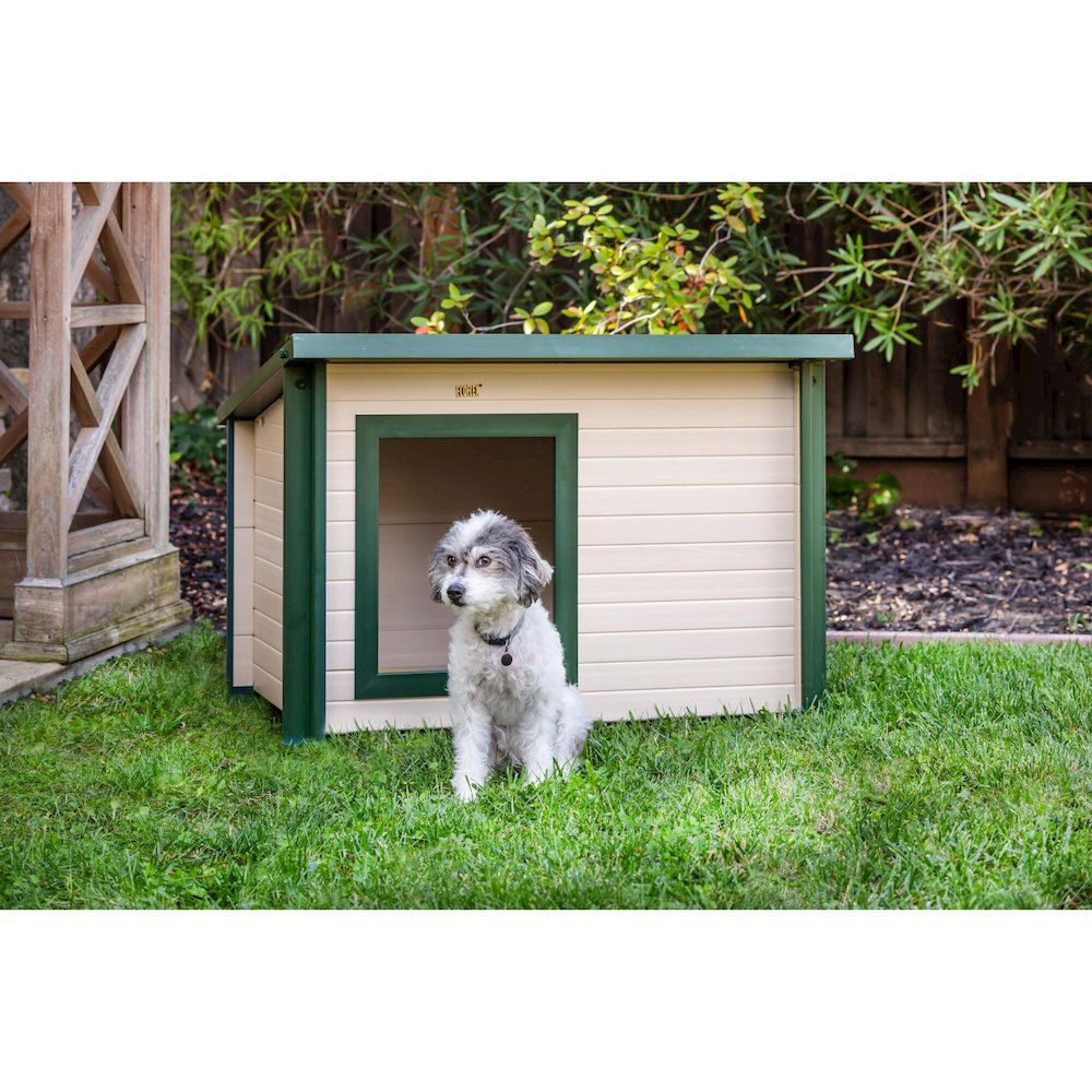 ECOFLEX® Lodge Style Dog House - Medium. Picture 4