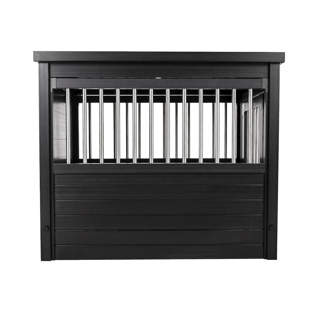 ECOFLEX® Dog Crate End Table - Espresso Medium. Picture 4