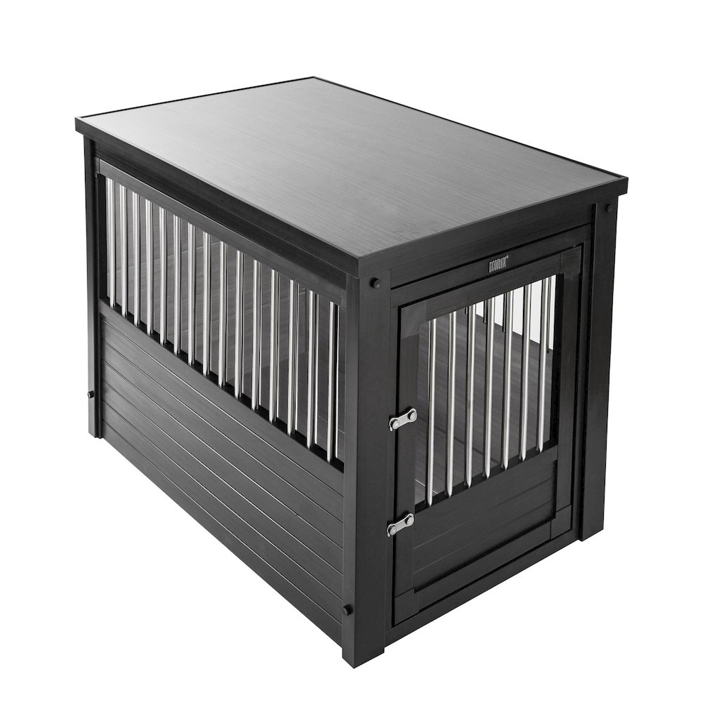 ECOFLEX® Dog Crate End Table - Espresso Large. Picture 2