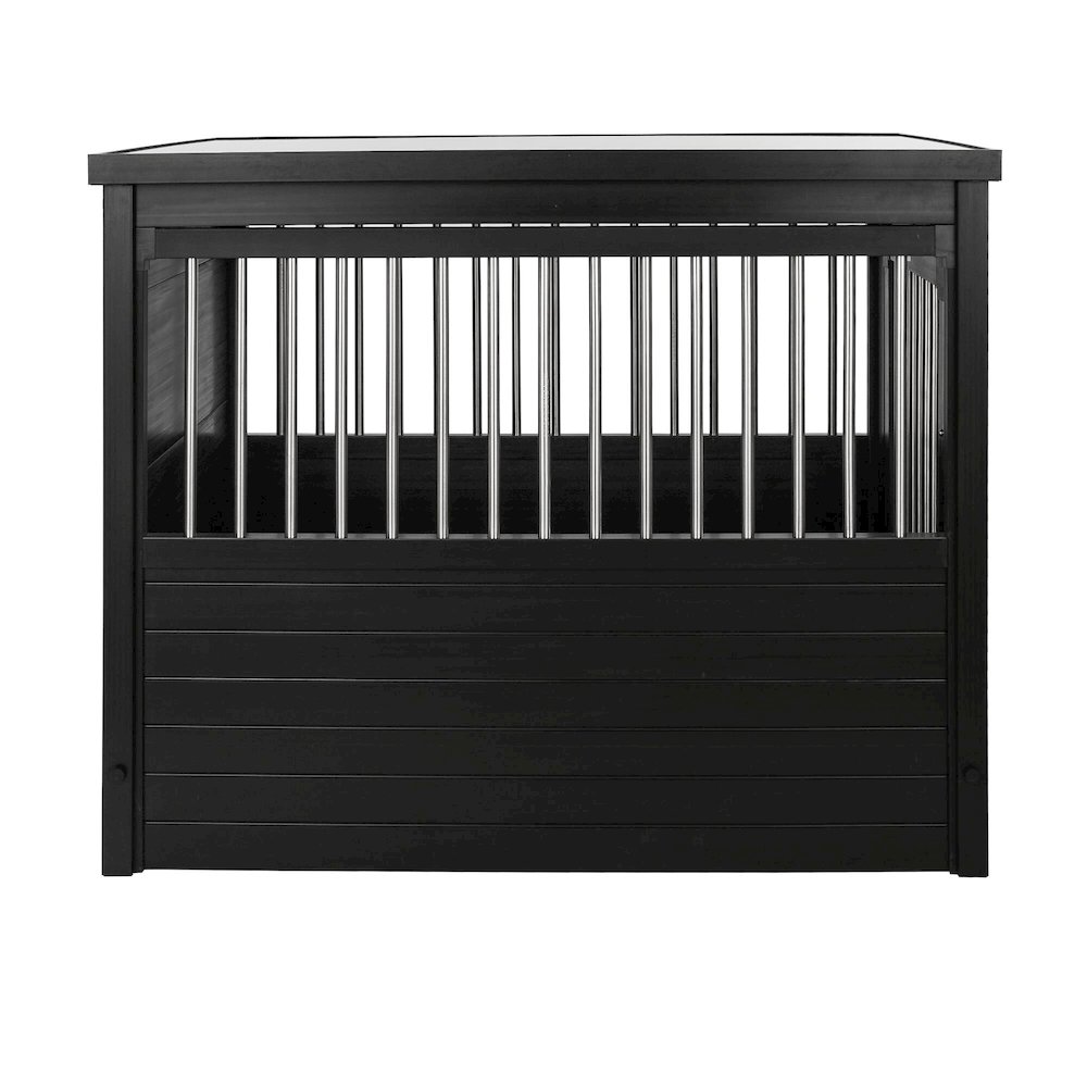 ECOFLEX® Dog Crate End Table - Espresso Large. Picture 3