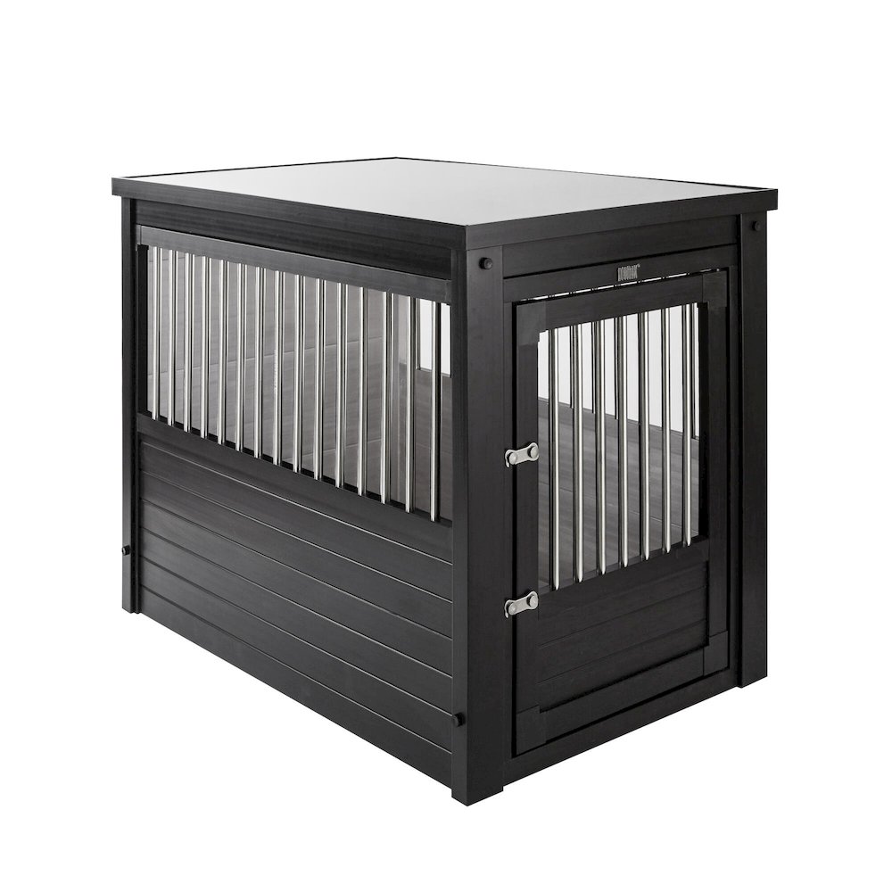 ECOFLEX® Dog Crate End Table - Espresso Large. Picture 4