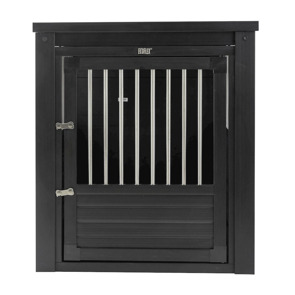 ECOFLEX® Dog Crate End Table - Espresso X-Large. Picture 1
