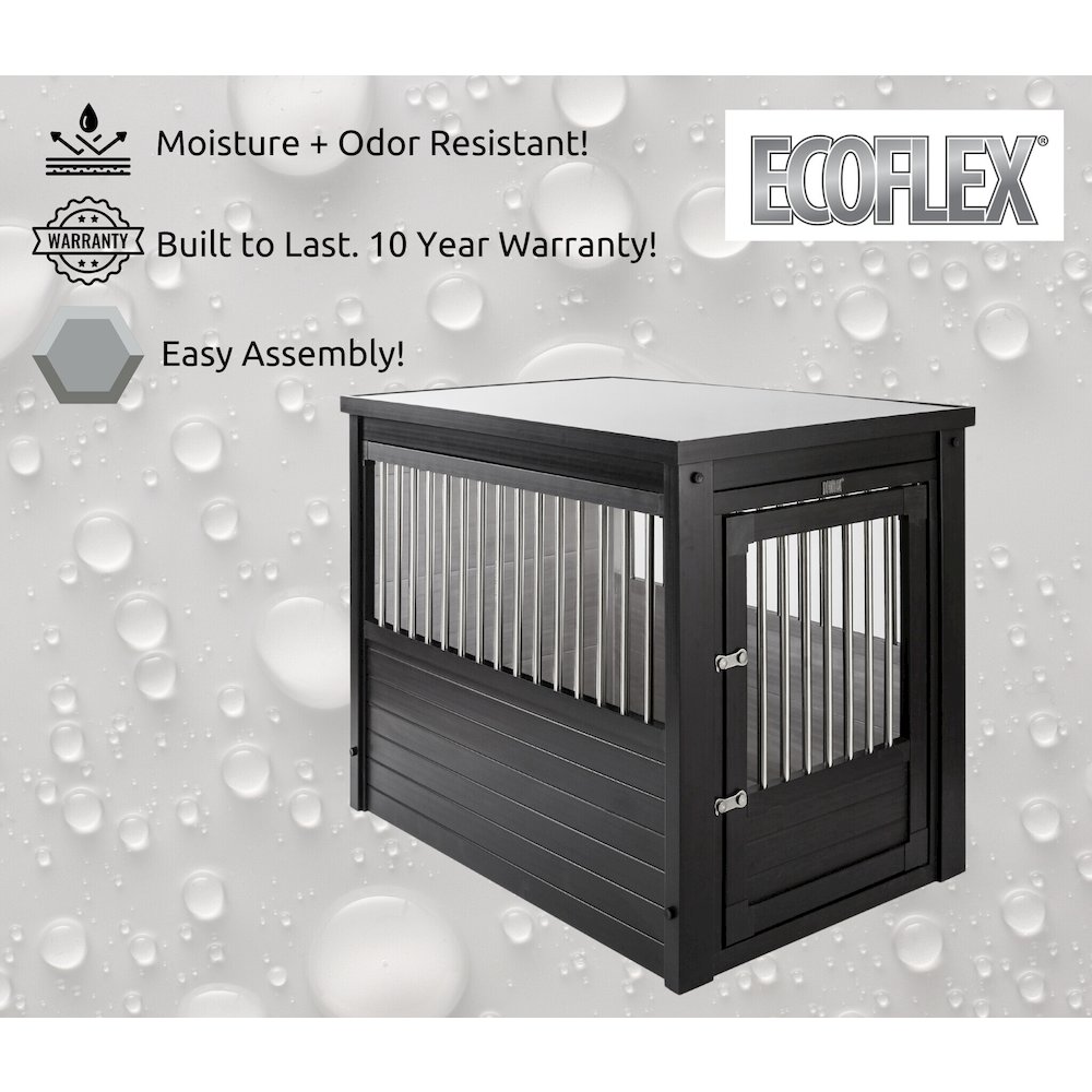ECOFLEX® Dog Crate End Table - Espresso X-Large. Picture 8
