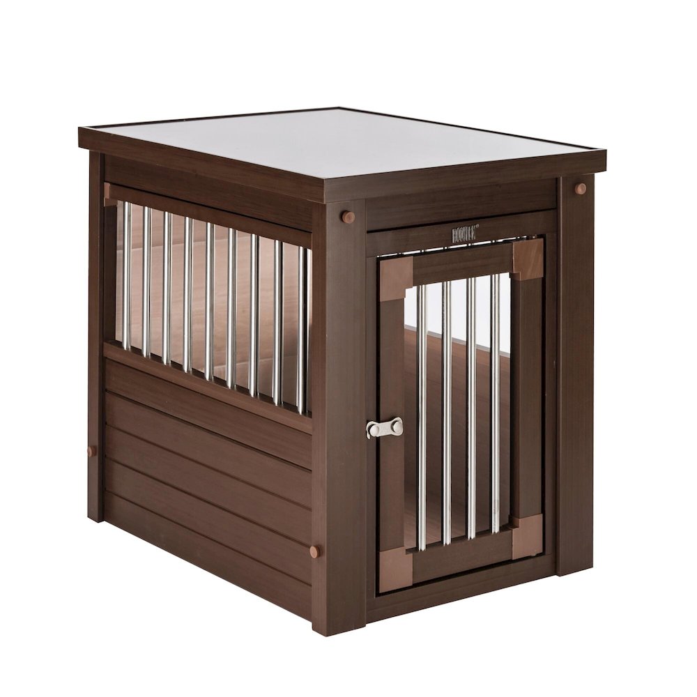 ECOFLEX® Dog Crate End Table - Russet Small. Picture 2