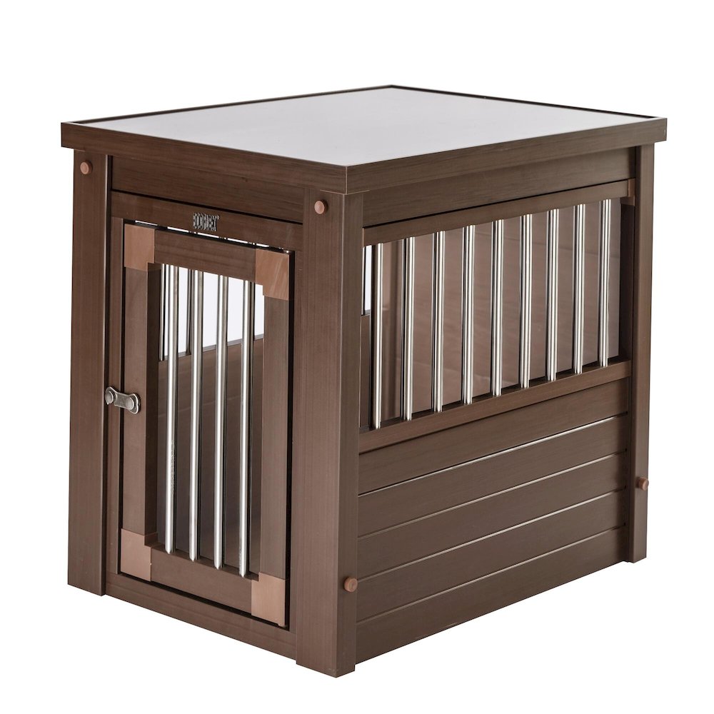 ECOFLEX® Dog Crate End Table - Russet Small. Picture 4