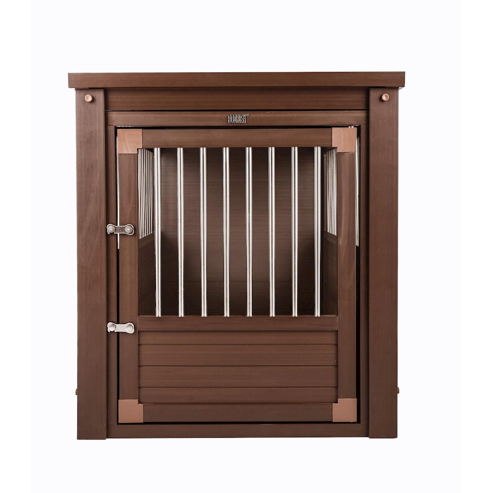 ECOFLEX® Dog Crate End Table - Russet X-Large. Picture 1