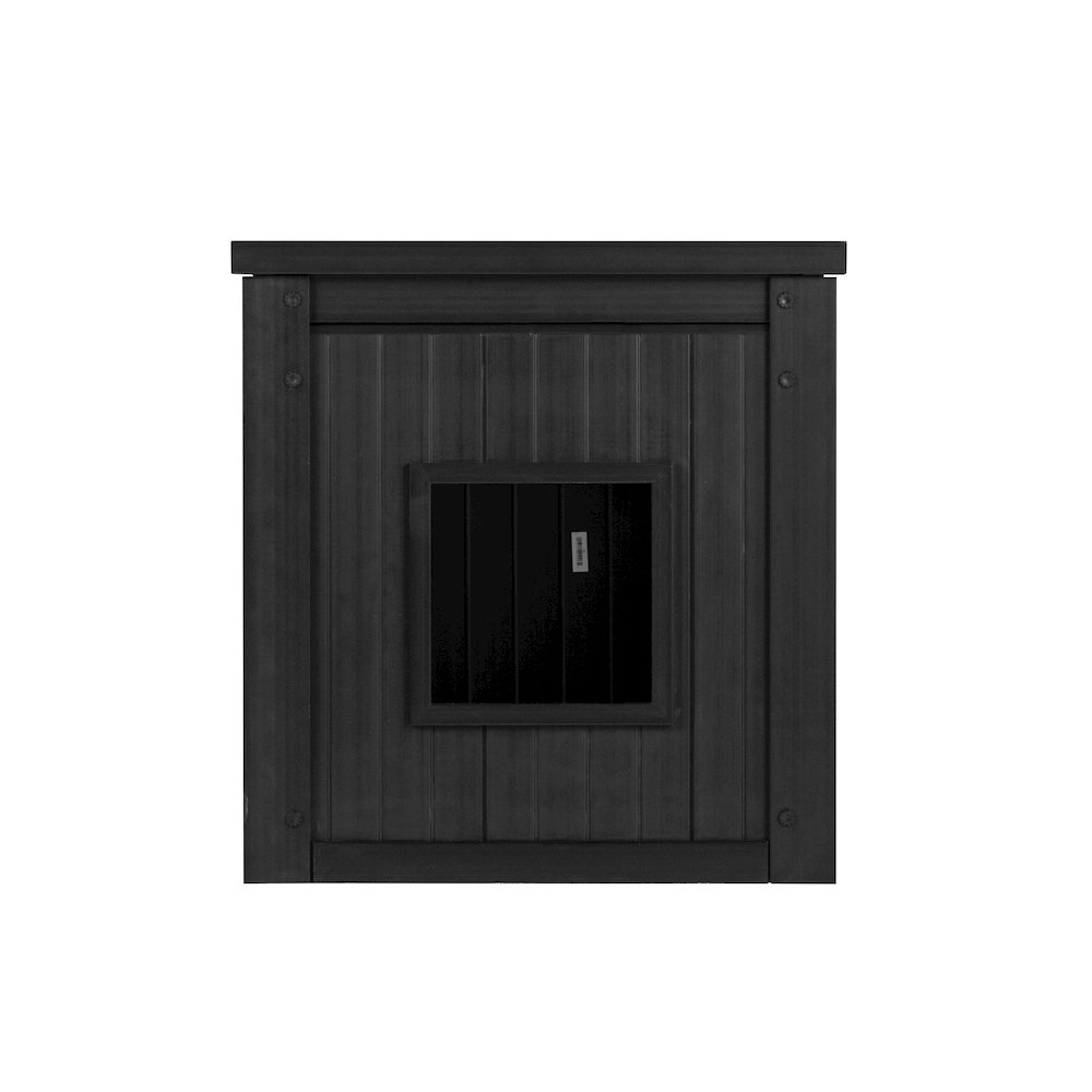 ECOFLEX® LitterLoo Bench Litter Box Cover Espresso. Picture 5