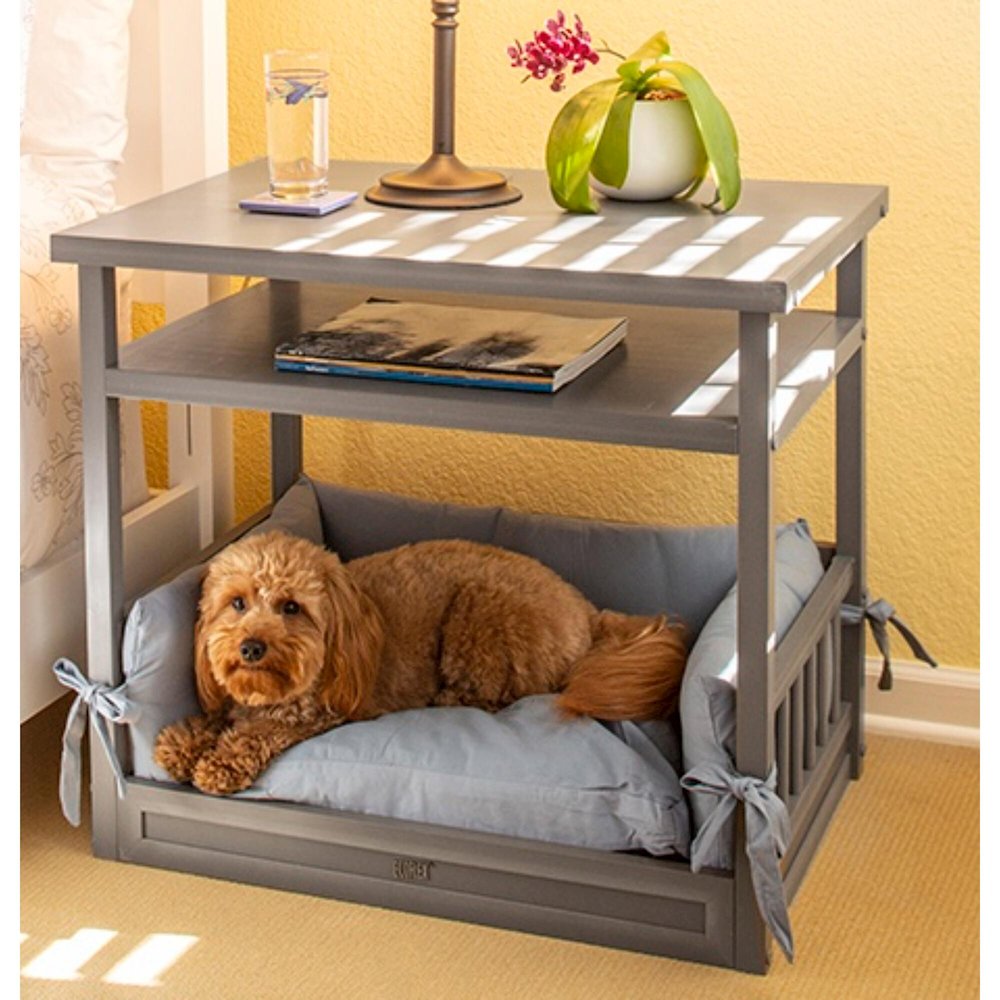 ECOFLEX® Dog Bed Nightstand-Grey. Picture 6