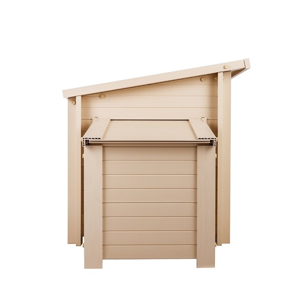 ECOFLEX® Fontana Chicken Barn in Tan. Picture 4