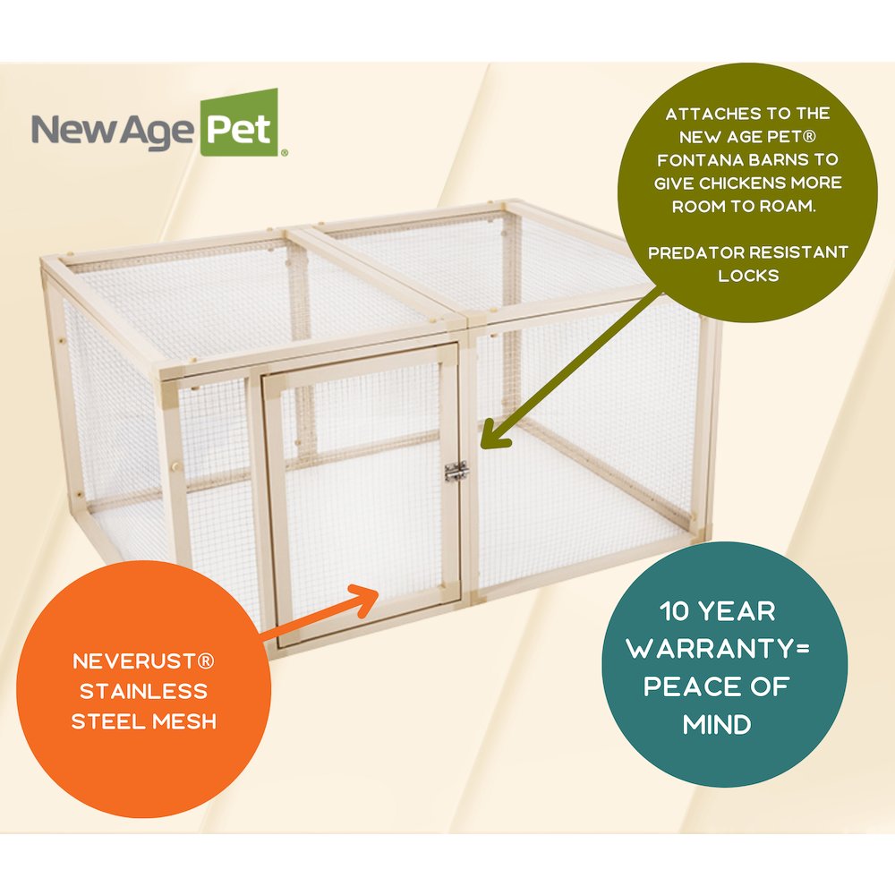 ECOFLEX® Fontana Chicken Pen. Picture 6