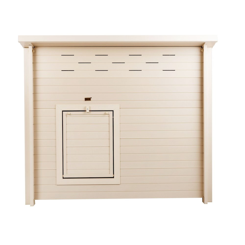 ECOFLEX® Jumbo Fontana Chicken Barn in Tan. Picture 1